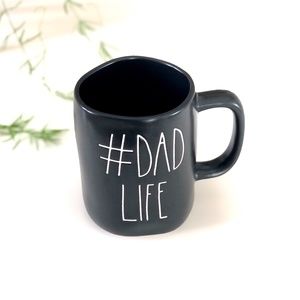 Rae Dunn #DAD LIFE Black Mug